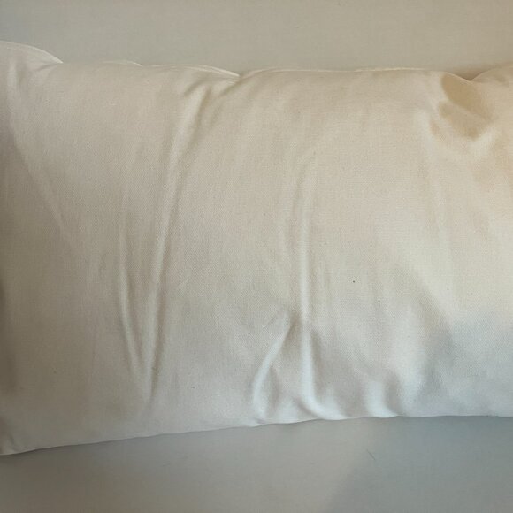 Devi Designs Pillow Embroidery Design Christmas JOY 24 x 12 Embroidered W/Tags. - Picture 8 of 14